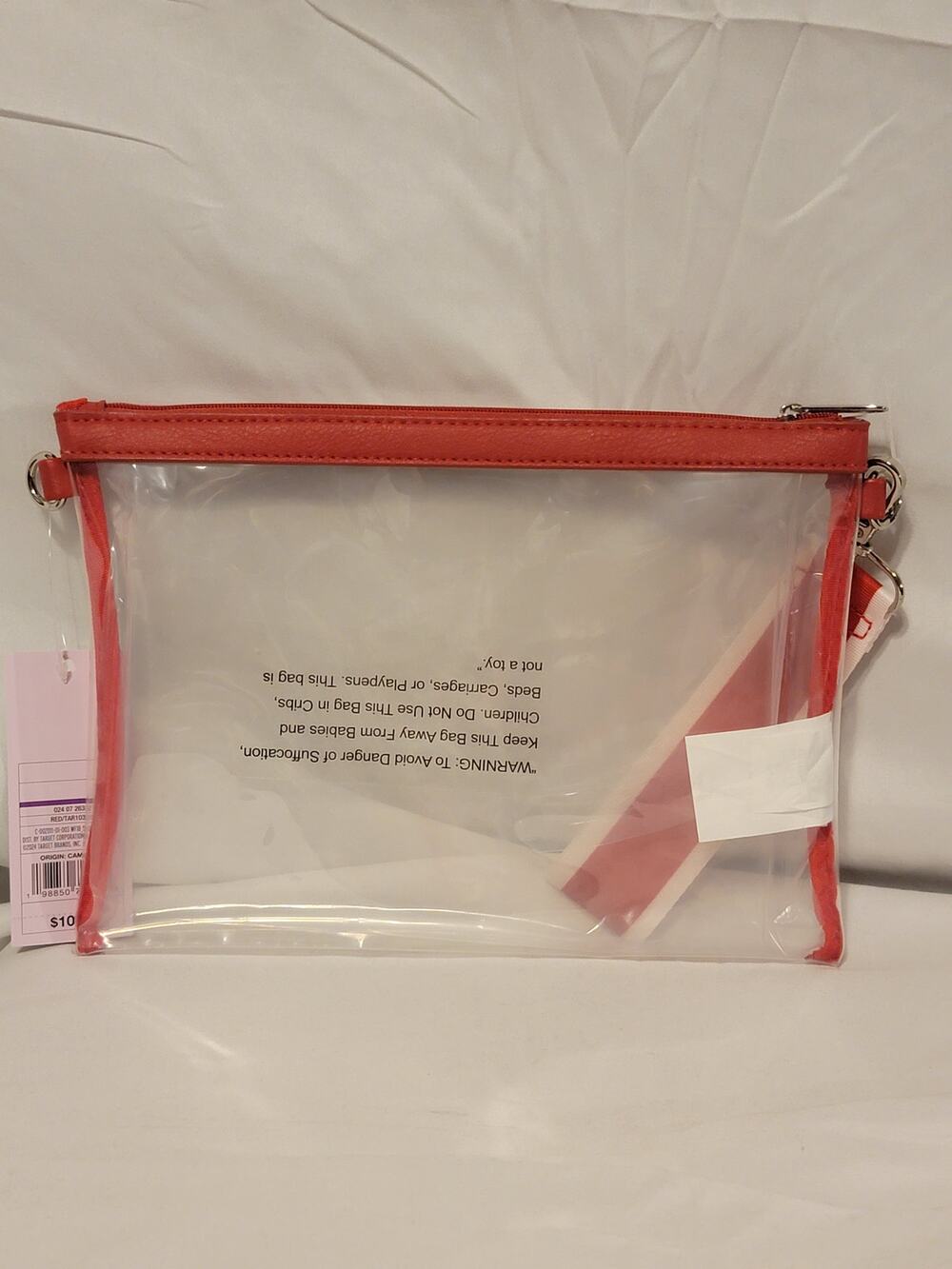 Wild Fable Clear Makeup Bag